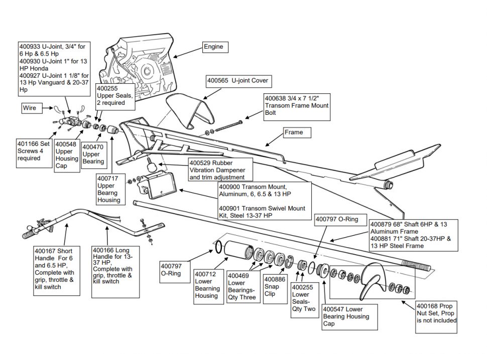 Long Tail Motor Parts - Explore Beavertail